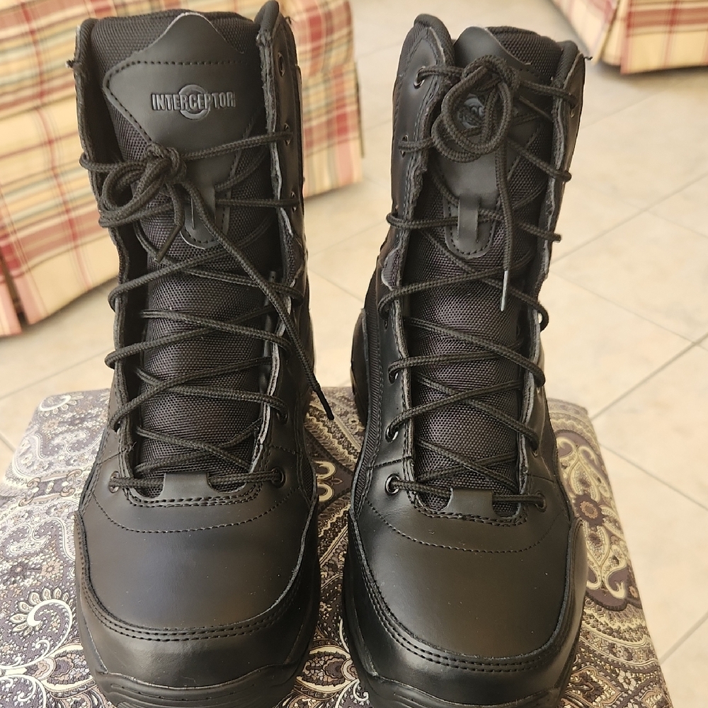 Men's Black Tactical Boots